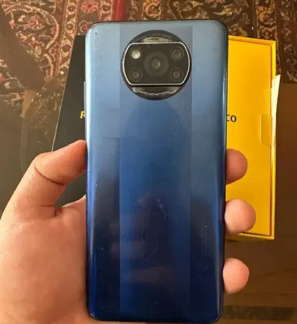 پوکو x3 حافظه ۱۲۸ گیگ|موبایل|شاهین‌شهر, نظامی|دیوار