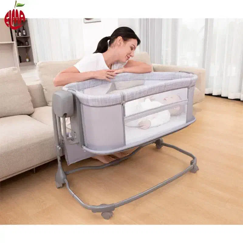 گهواره کنار تخت مادر برقی ۳ کاره ماستلامدل8602|تخت و صندلی بچه|شیراز, میانرود|دیوار