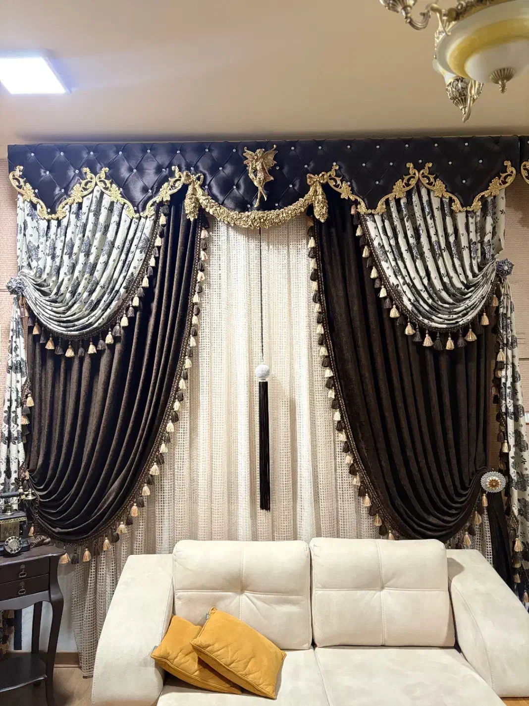 پرده سلطنتی|پرده، رانر، رومیزی|جم, |دیوار