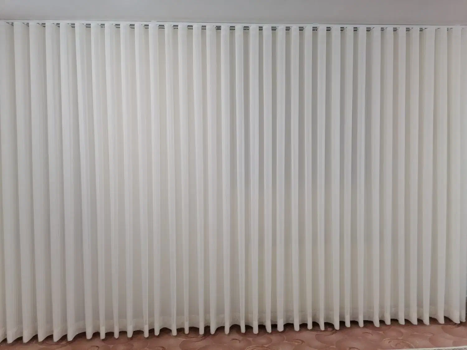 پرده وزبرا مینیمال عمودی|پرده، رانر، رومیزی|قم, نیروگاه|دیوار