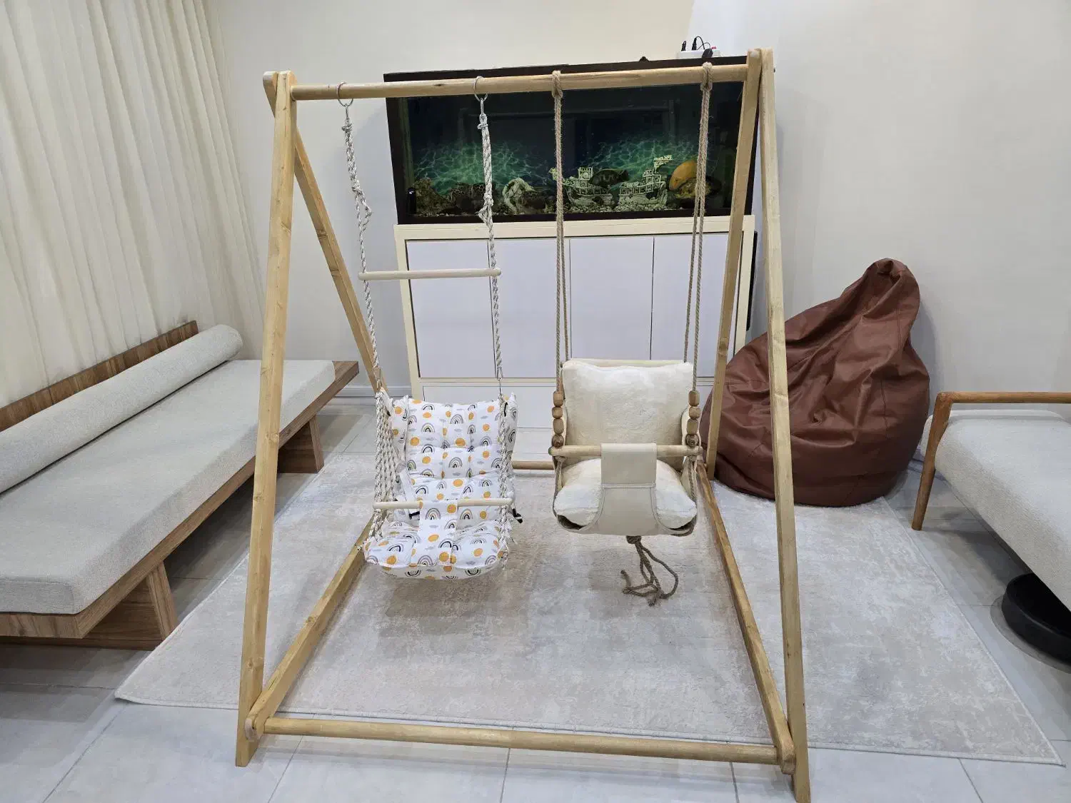 تاب چوبی پینترستی|اسباببازی بچه|لار, |دیوار