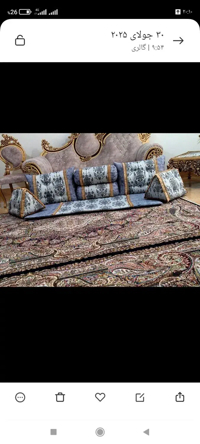 ست شاهنشین متکا.پشی.بالش|مبلمان خانگی و میز عسلی|ارومیه, |دیوار