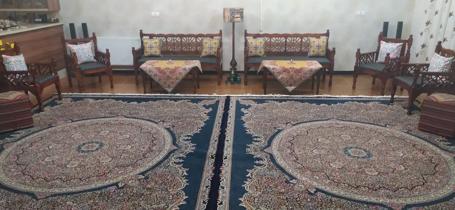 مبل سنتی ده نفره|مبلمان خانگی و میز عسلی|سیرجان, |دیوار