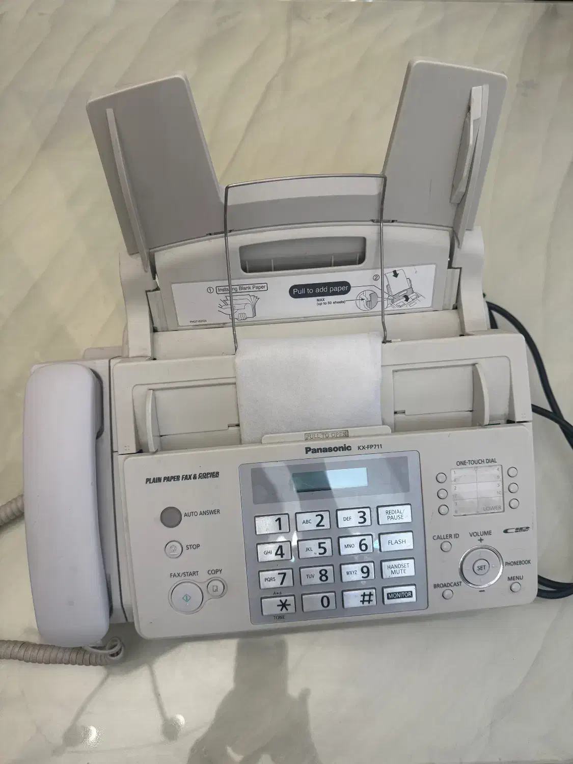 دستگاه  فکس پاناسونیک kx.FP711|پرینتر، اسکنر، کپی، فکس|زنجان, |دیوار