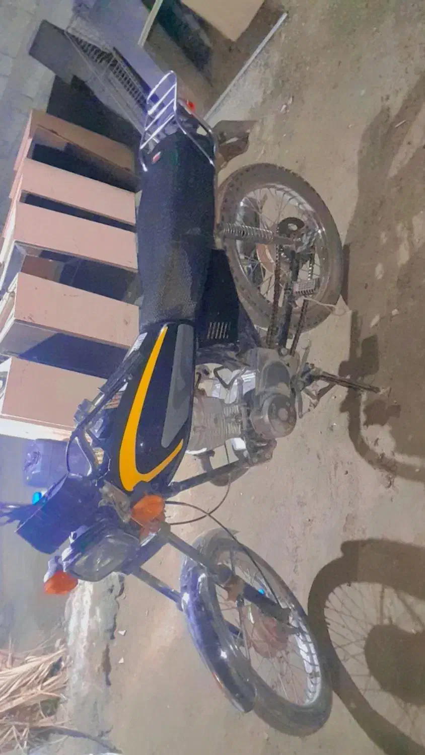 موتور ۱۲۵|موتورسیکلت|چاه مرید, |دیوار