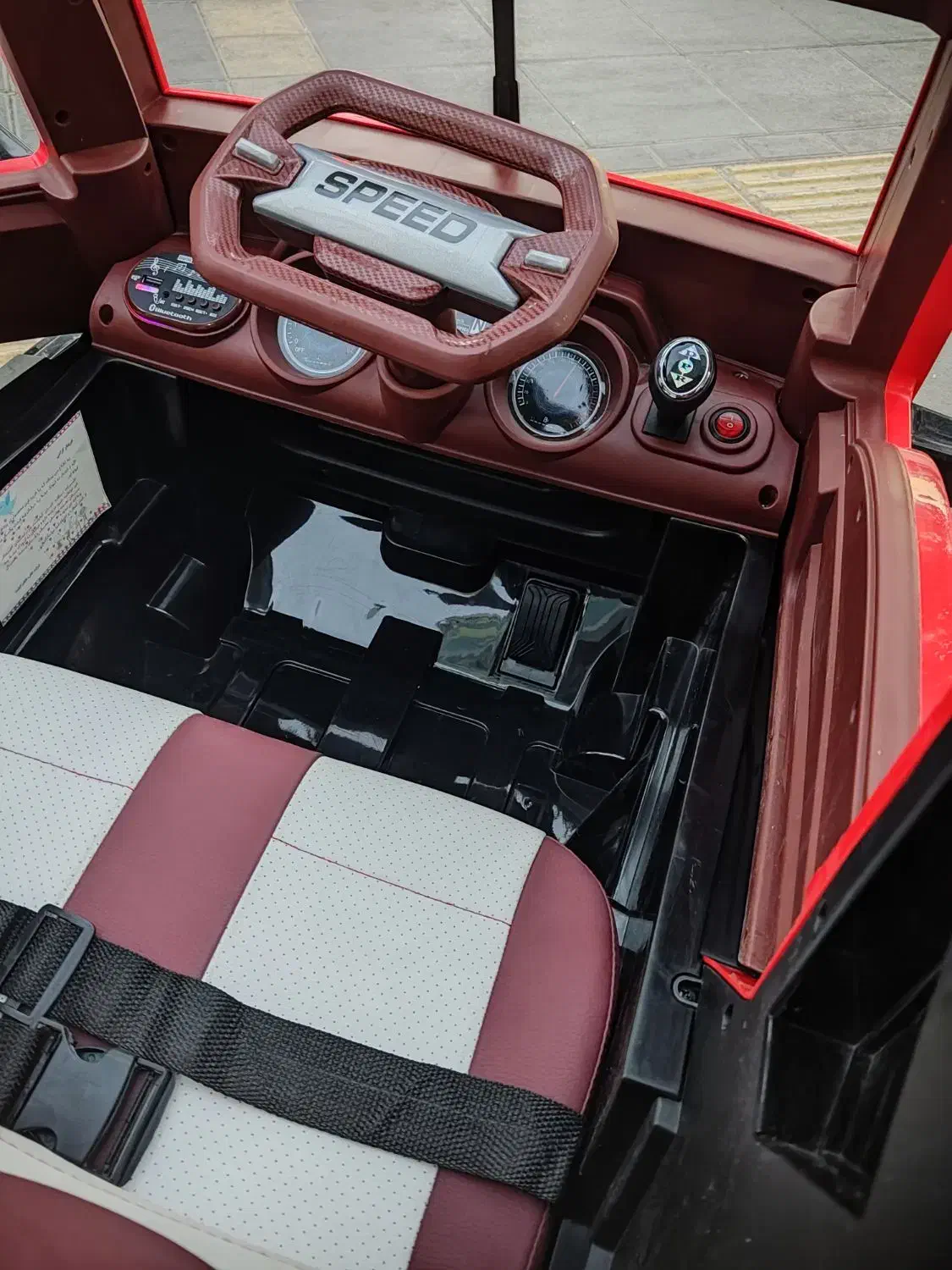 ماشین شارژی تریلی با کفی|اسباب‌بازی بچه|مشهد, مصلی (کارمندان اول)|دیوار