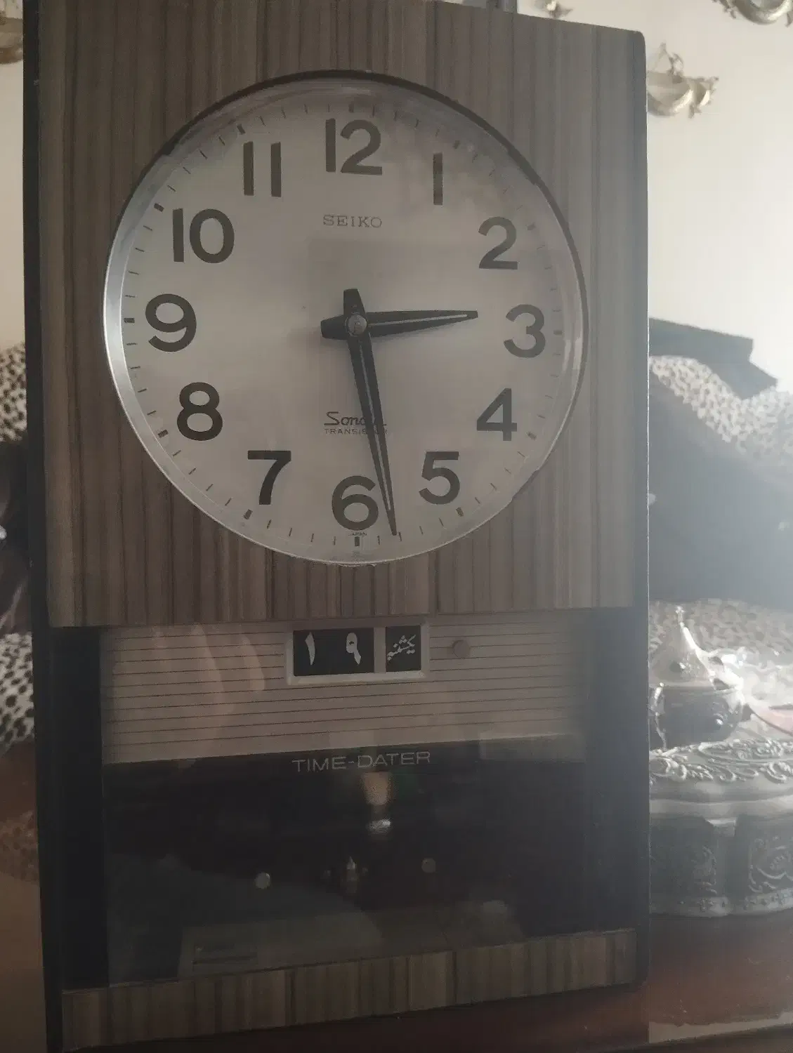 ساعت دیواری عتیقه سیکو ژاپن|کلکسیون اشیاء عتیقه|تبریز, |دیوار