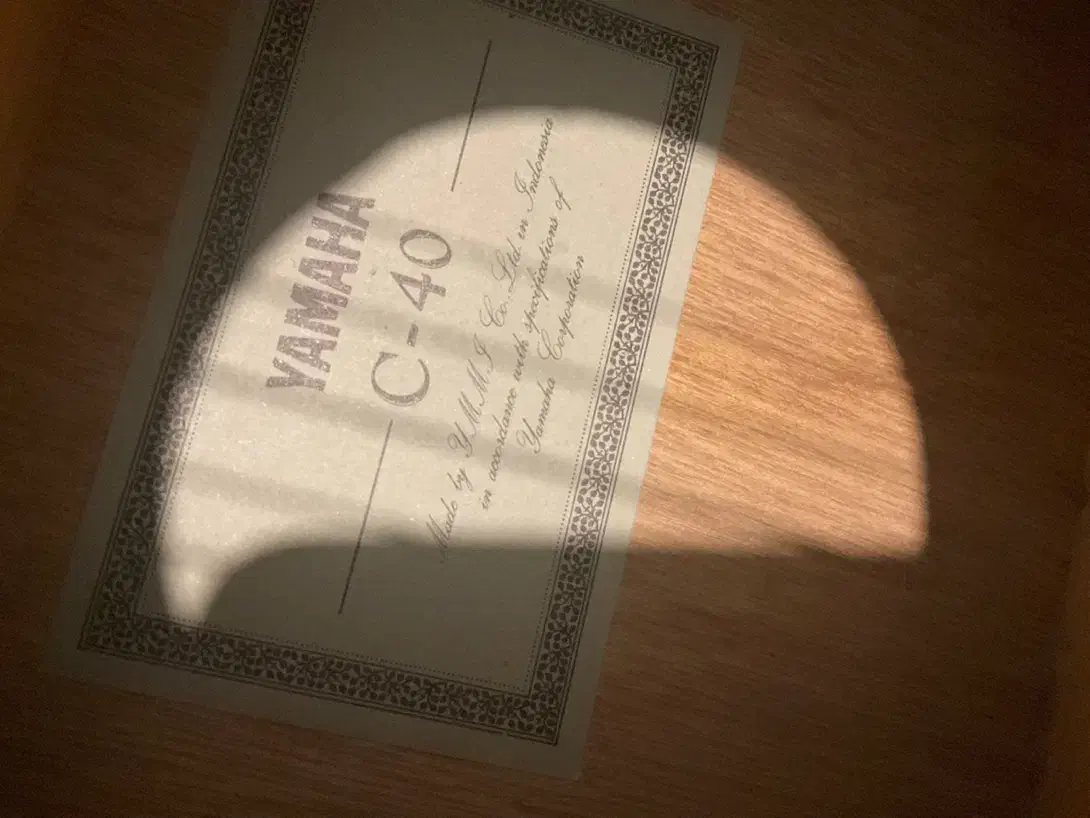 گیتار کلاسیک یاماها Yamaha C 40|گیتار، بیس، امپلیفایر|تهران, دانشگاه شریف|دیوار