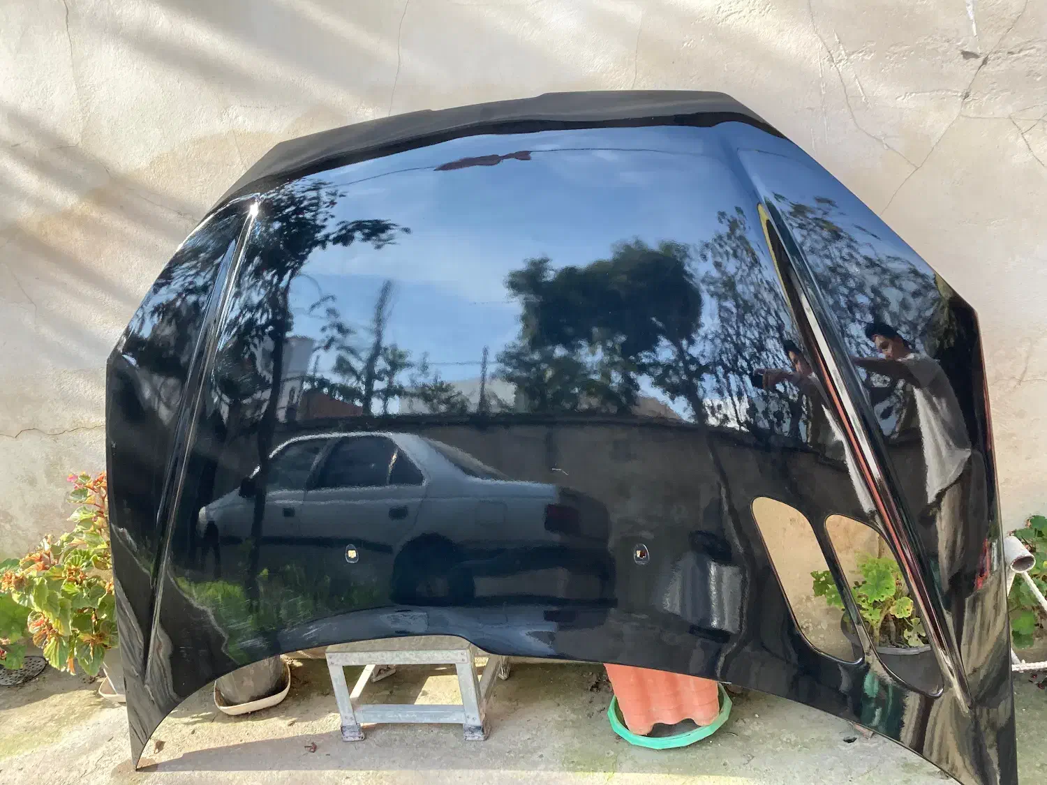 کاپوت ۲۰۶ مشکی بدون نقطه|قطعات یدکی و لوازم جانبی|آمل, |دیوار