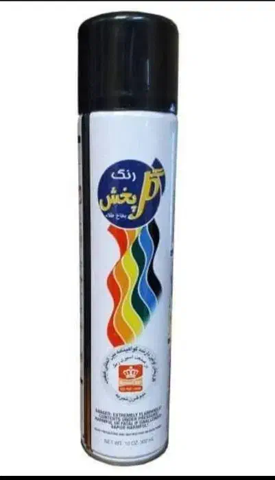 اسپری رنگ مشکی رنگ  سفید|آرایشی، بهداشتی، درمانی|بیرجند, |دیوار