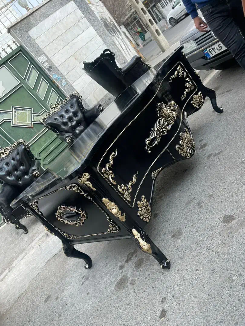 مبلمان اداری مدل تختی صندلی ثابت گردان|دفتر کار|قزوین, |دیوار