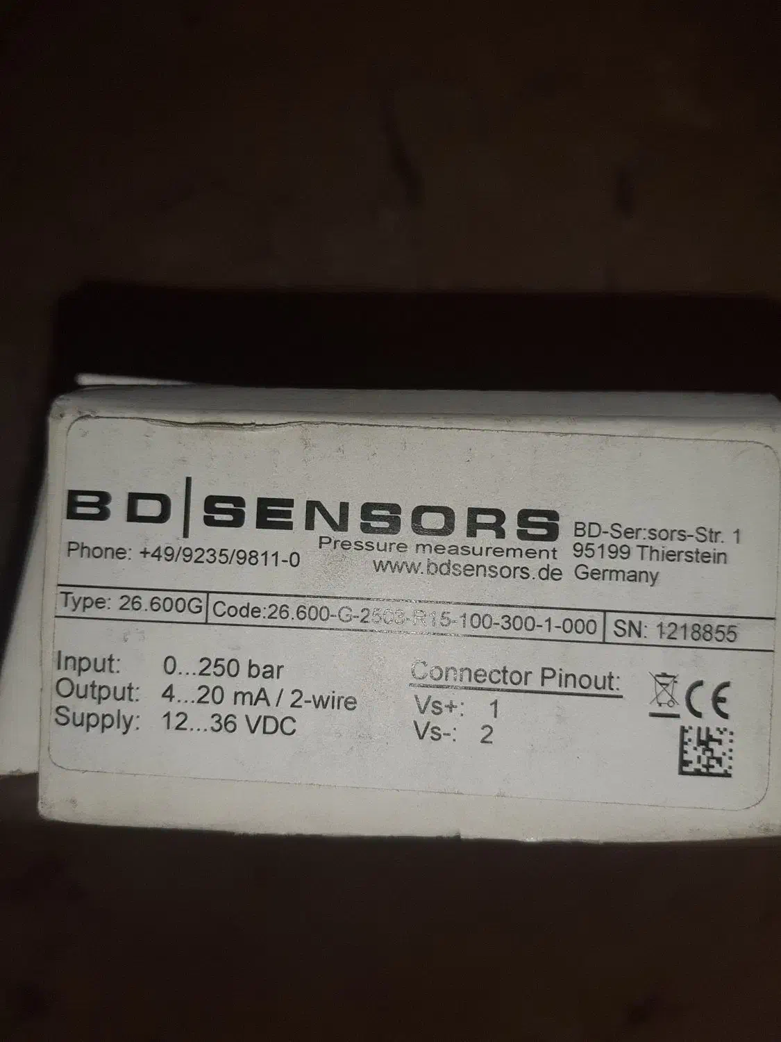 سنسور فشار اورجینال.|ماشینآلات صنعتی|تهران, بهداشت|دیوار