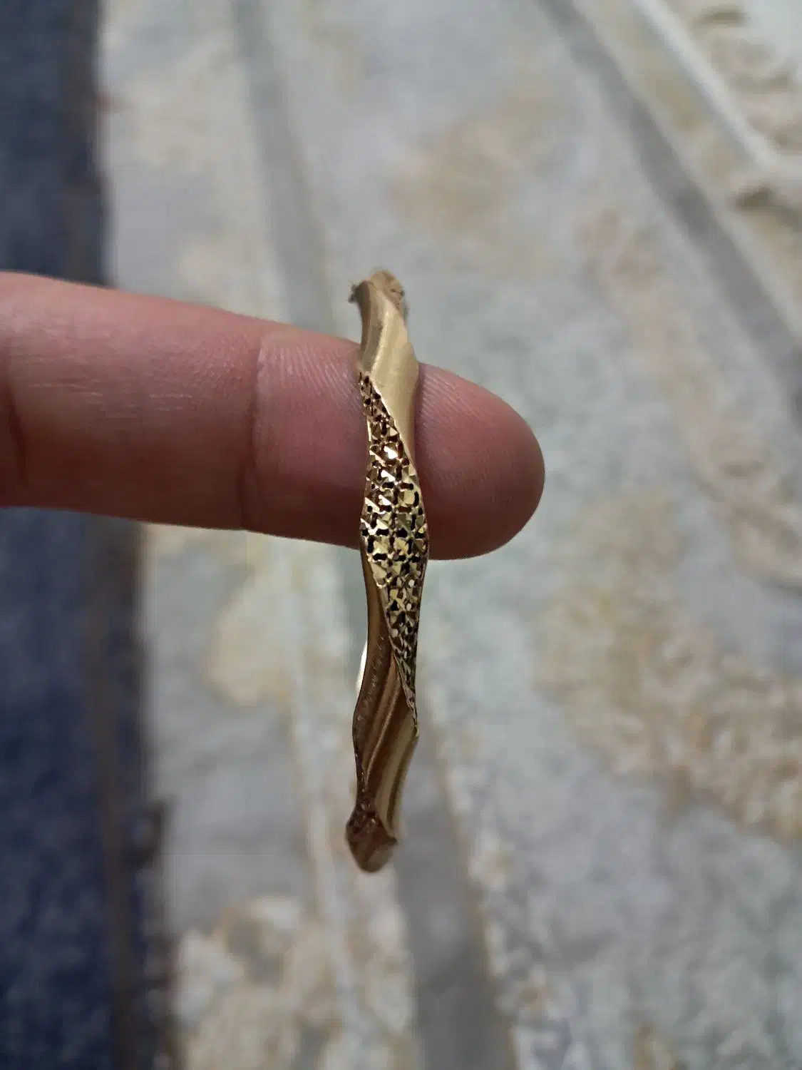 فروش یک عدد النگوی فیوژن حدود هفت گرم|جواهرات|مهاجران, |دیوار