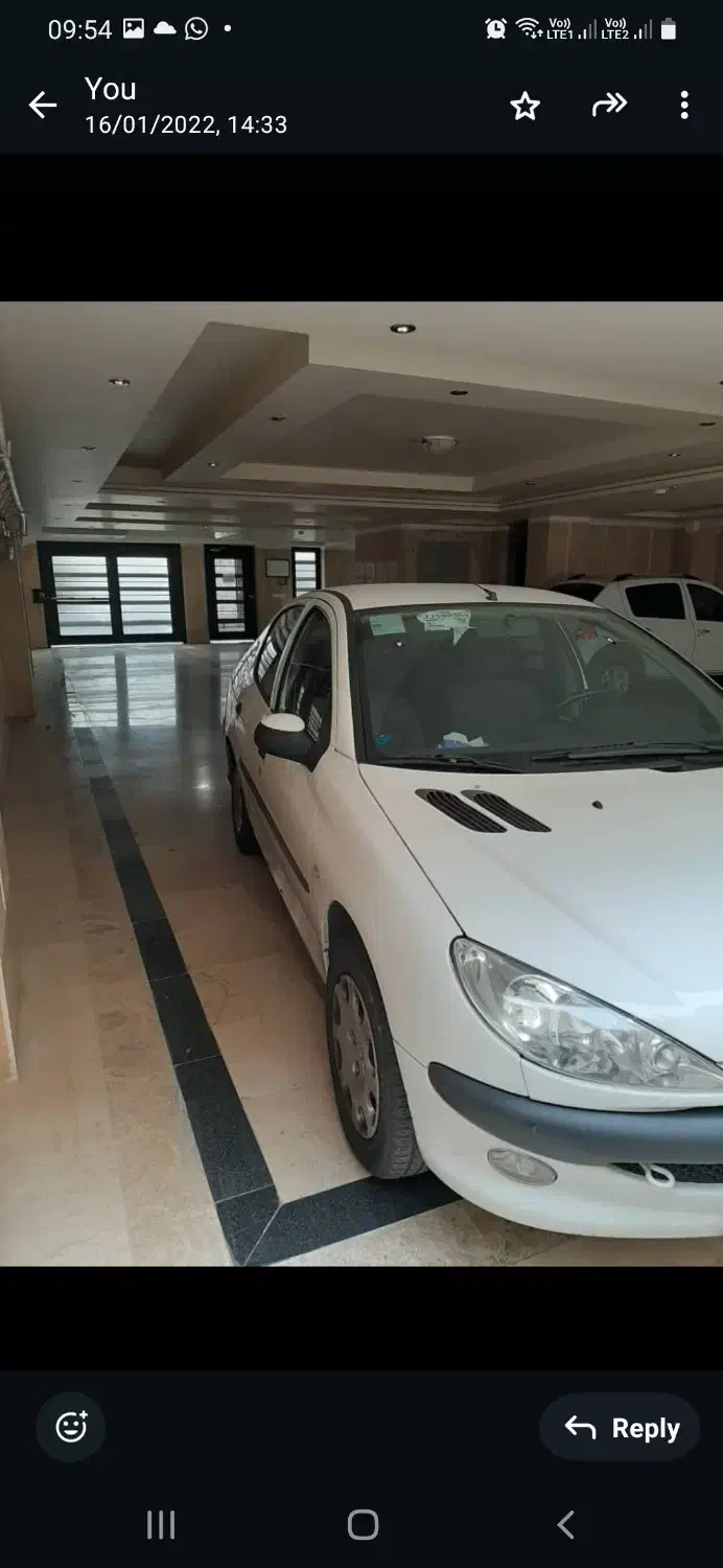 پژو ۲۰۶ sd سفید|خودرو سواری و وانت|تهران, اباذر|دیوار