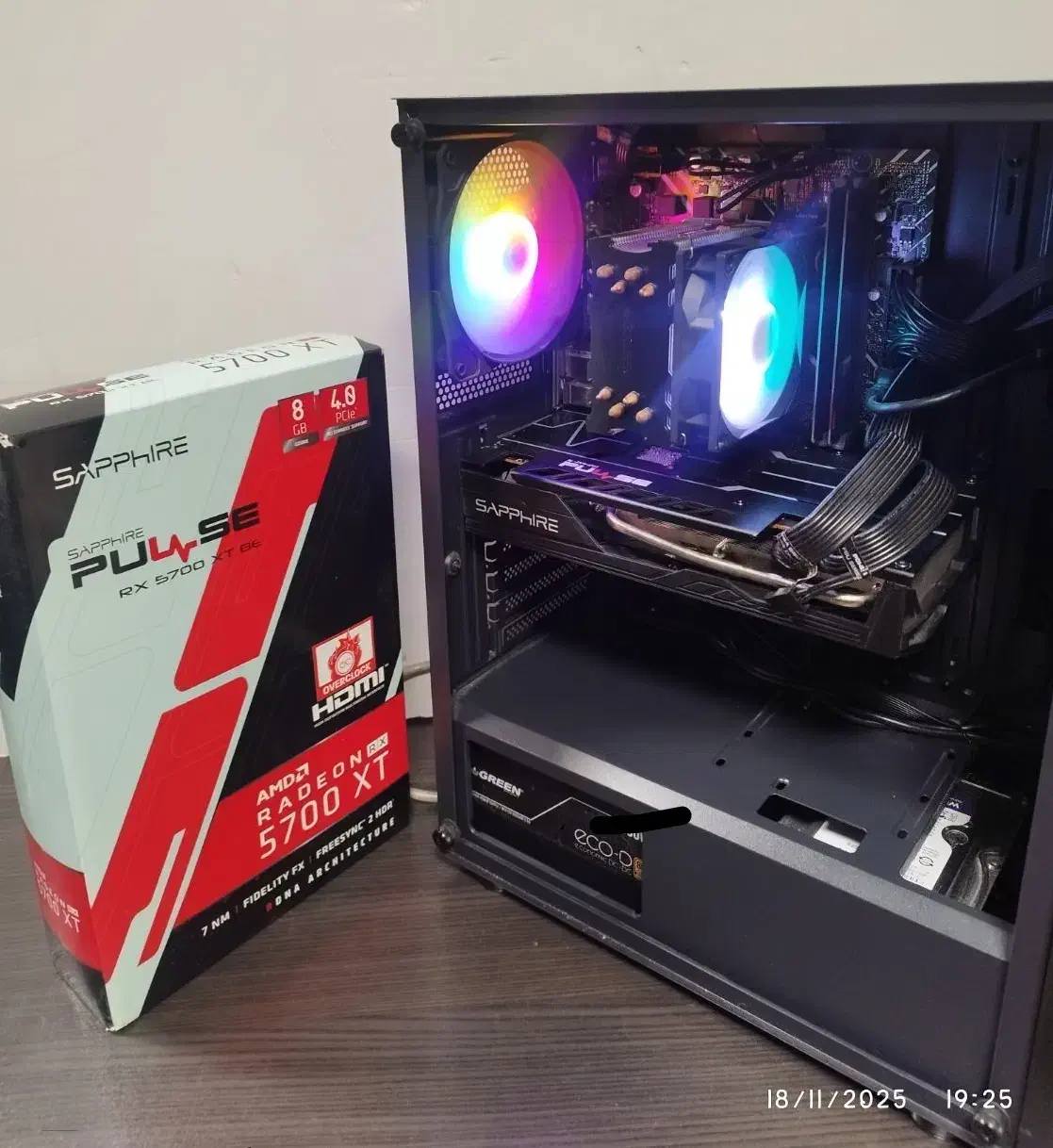 کیس گیمینگ نسل ۱۲ 5700xt h610 ddr5 rgb با ضمانت|رایانه رومیزی|تهران, شیخ هادی|دیوار