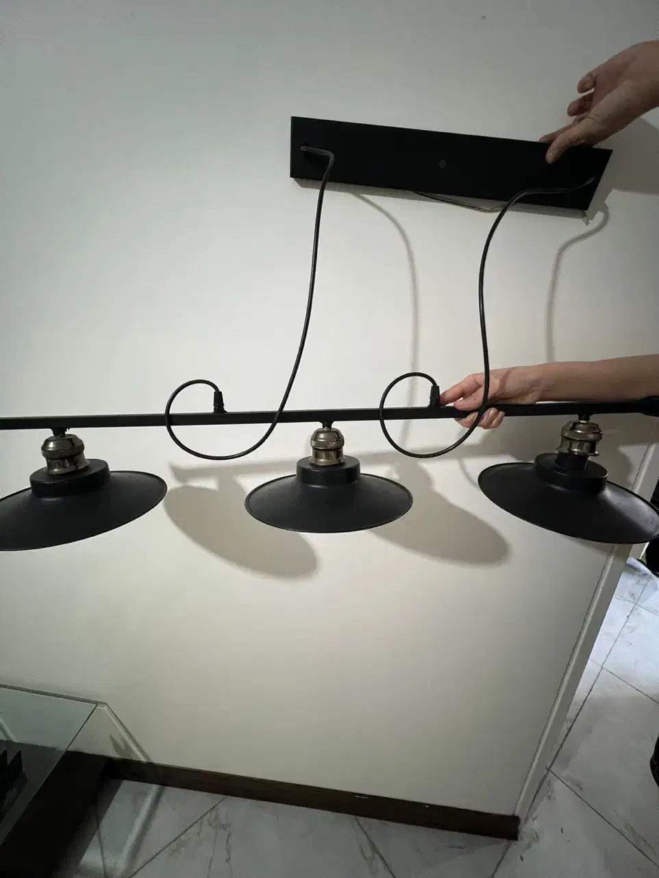 لوسترآویزسه تایی|لوستر و چراغ آویز|تهران, تهرانپارس شرقی|دیوار