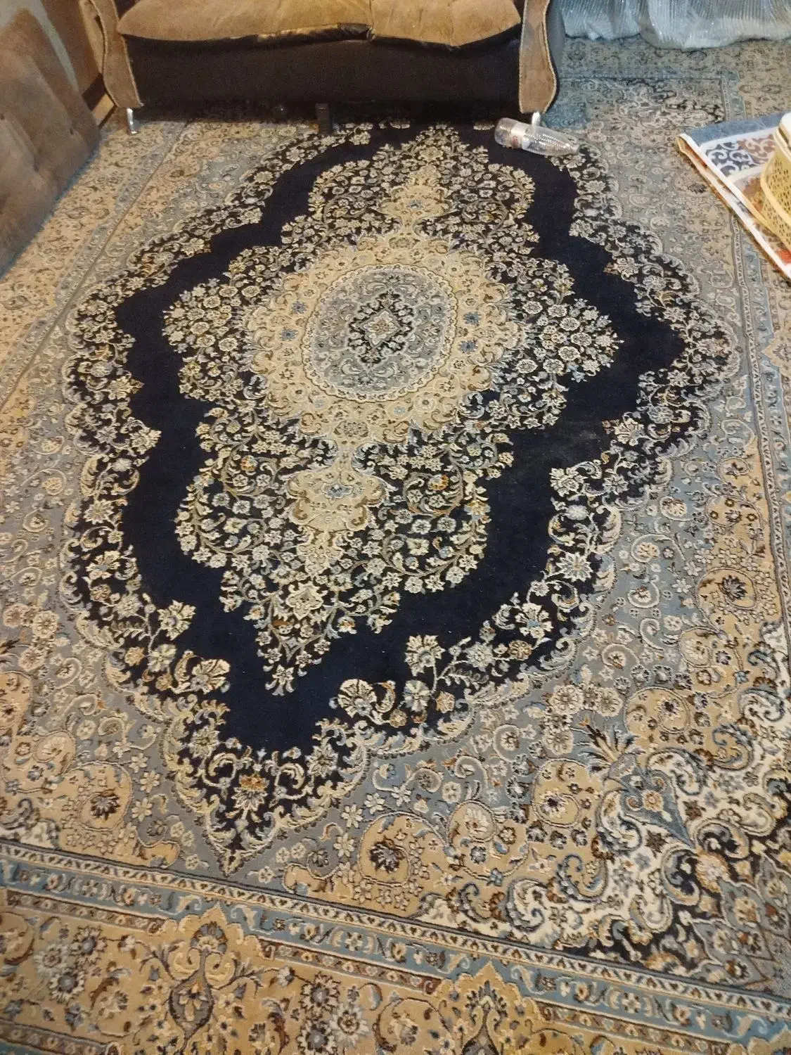 فروش فرش ماشینی تراکم بالا قیمت عالی|فرش|شاندیز, |دیوار