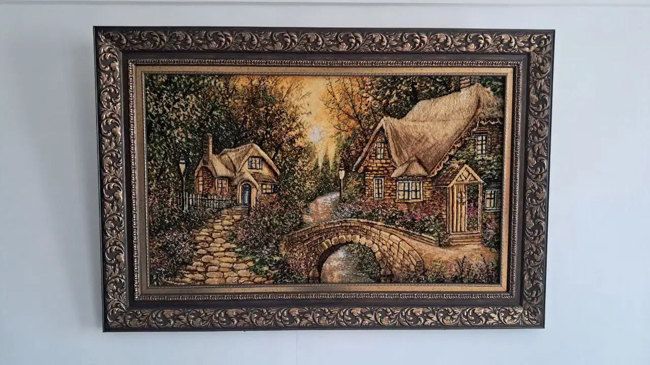 تابلو فرش دست باف|تابلو فرش|قم, زند آباد|دیوار