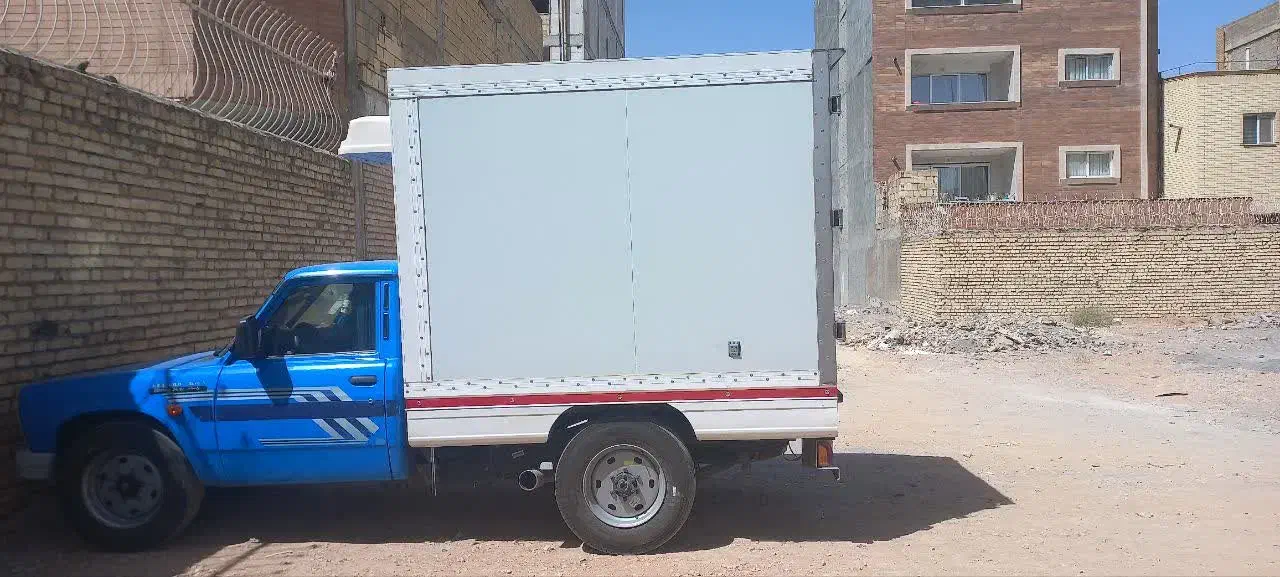 فروش نیسان آبی یخچال دار|خودرو سواری و وانت|مبارکه, |دیوار