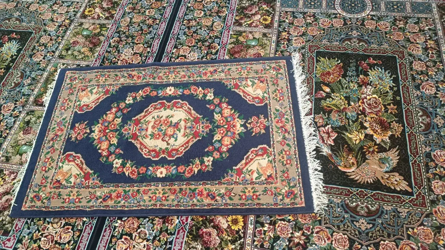 قالیچه ترکمن|فرش|همدان, |دیوار