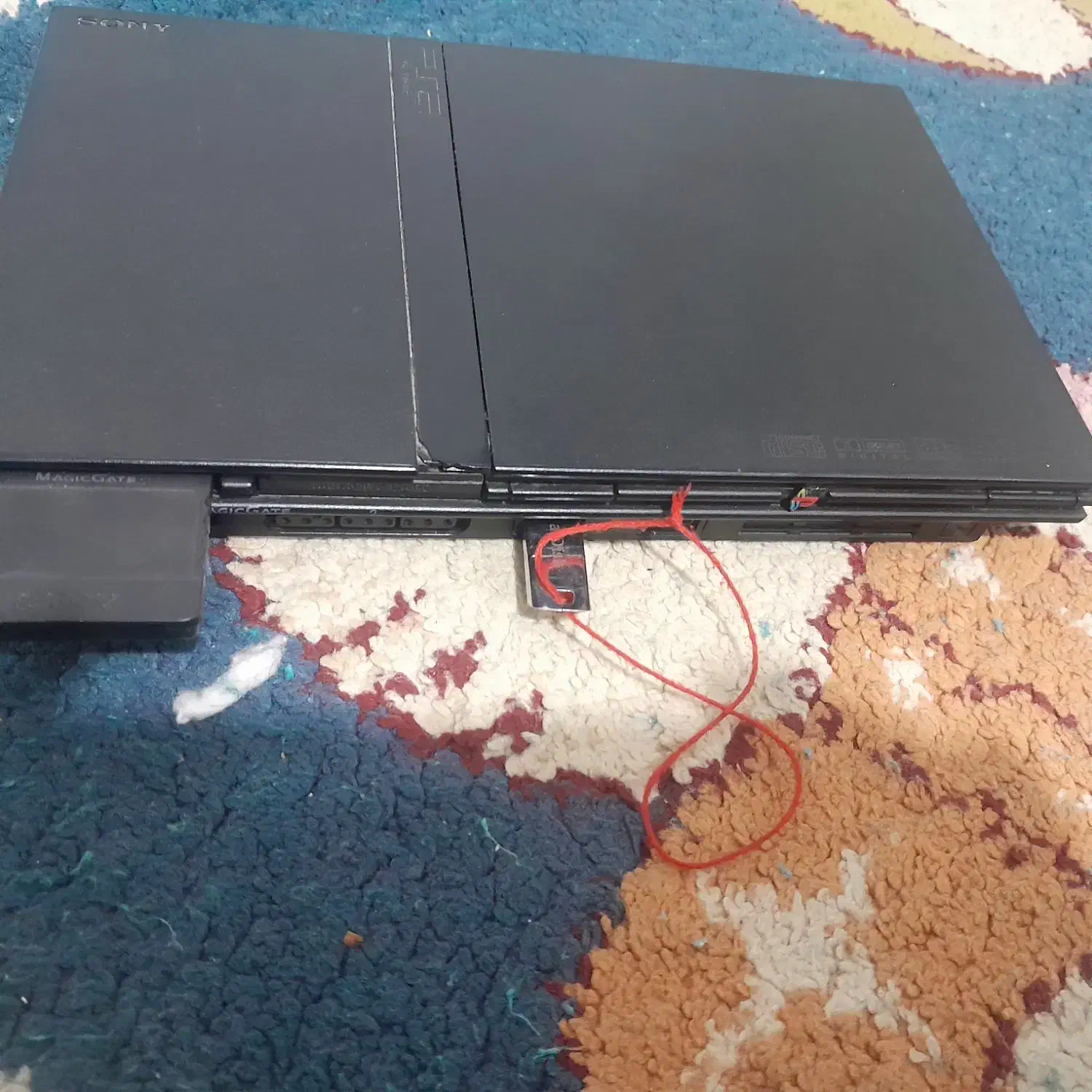 ps2 slim در حد نو اصلی|کنسول، بازی ویدئویی و آنلاین|مشهد, الهیه|دیوار