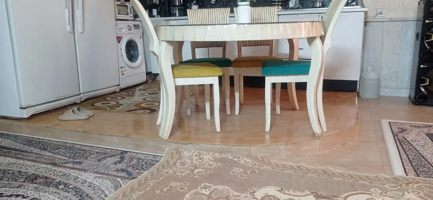 میز نهارخوری چهارنفره|میز و صندلی غذاخوری|نیشابور, هفده شهریور|دیوار