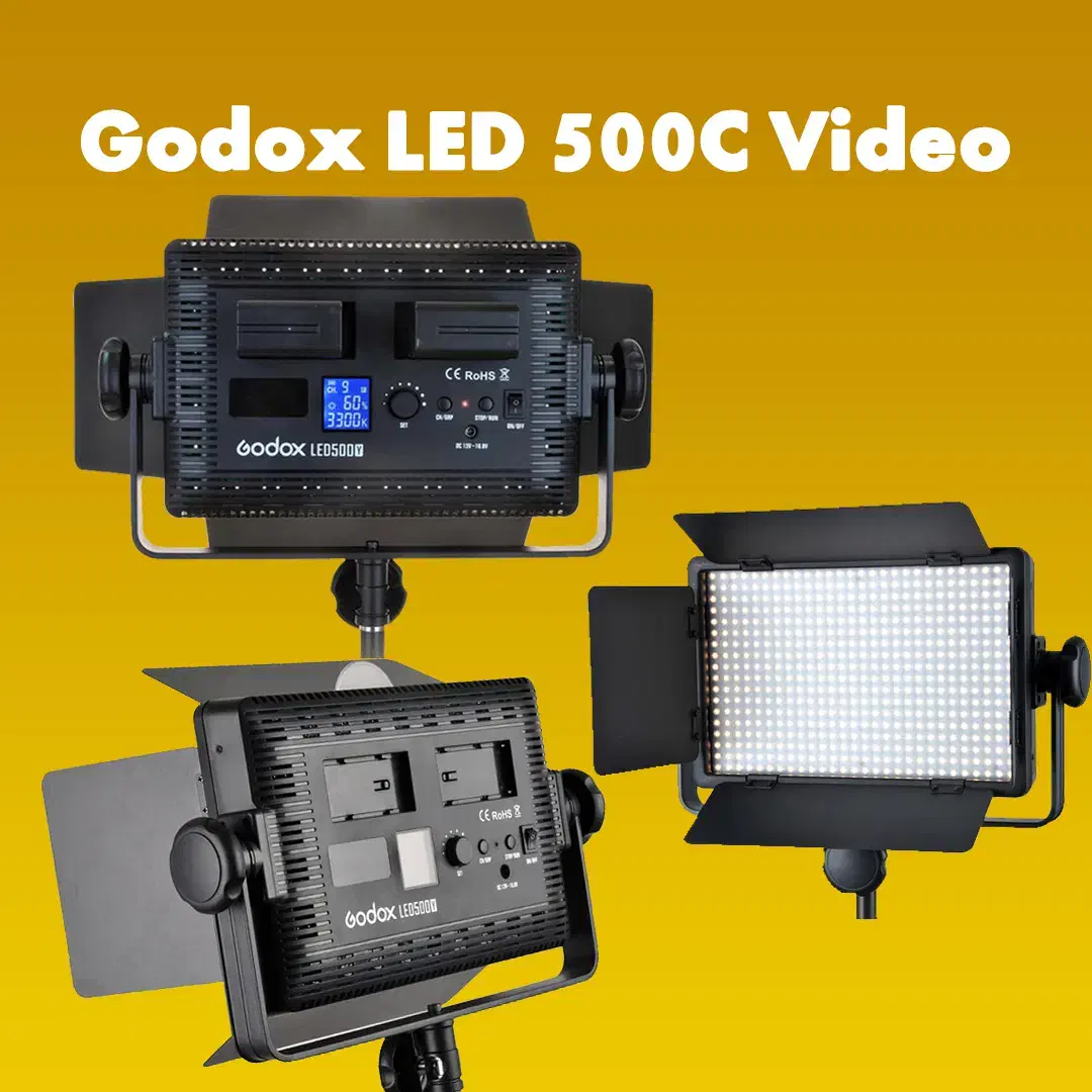 پروژکتور گودکس Godox LED500C Video Light|دوربین عکاسی و فیلمبرداری|بوشهر, |دیوار