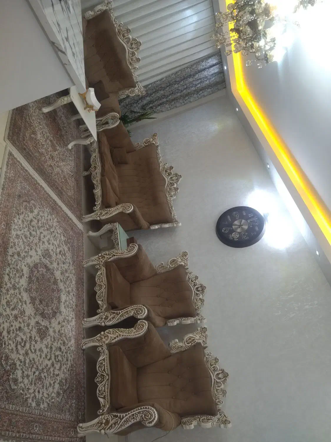 مبل هفت نفره|مبلمان خانگی و میز عسلی|تهران, مینای شمالی (مخبر)|دیوار