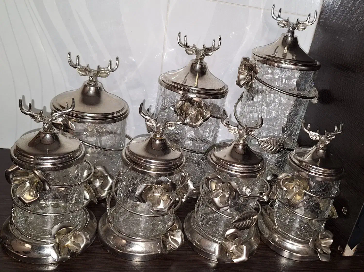 پاسماوری شیک ۷تایی|ظروف نگهدارنده، پلاستیکی، یکبارمصرف|اسفراین, |دیوار