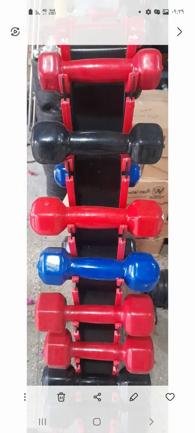 دمبل|تجهیزات ورزشی|شیراز, رازی|دیوار