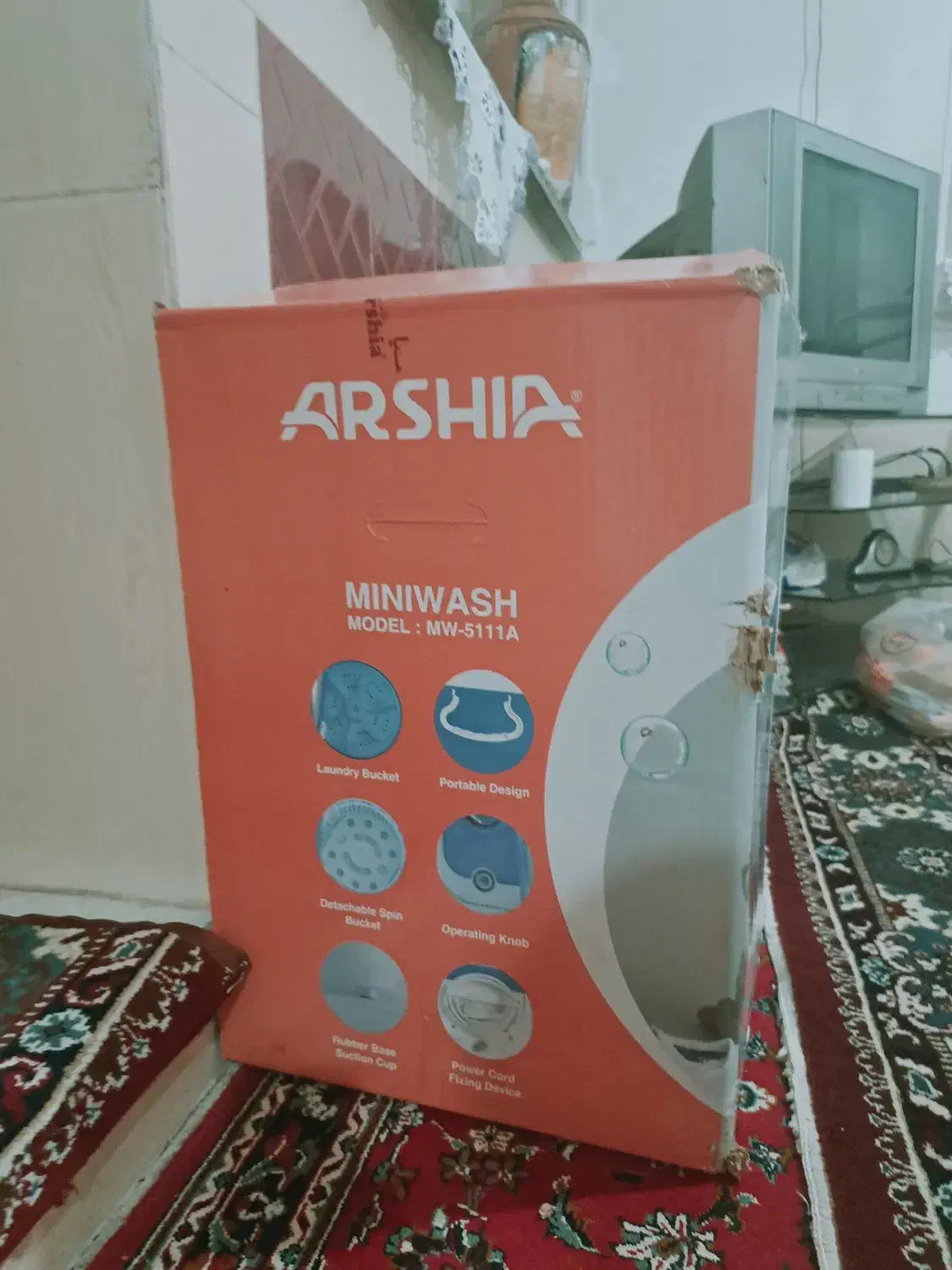 کهنه شور لباسشویی کوچک|ماشین لباسشویی و خشک‌کن لباس|قزوین, |دیوار