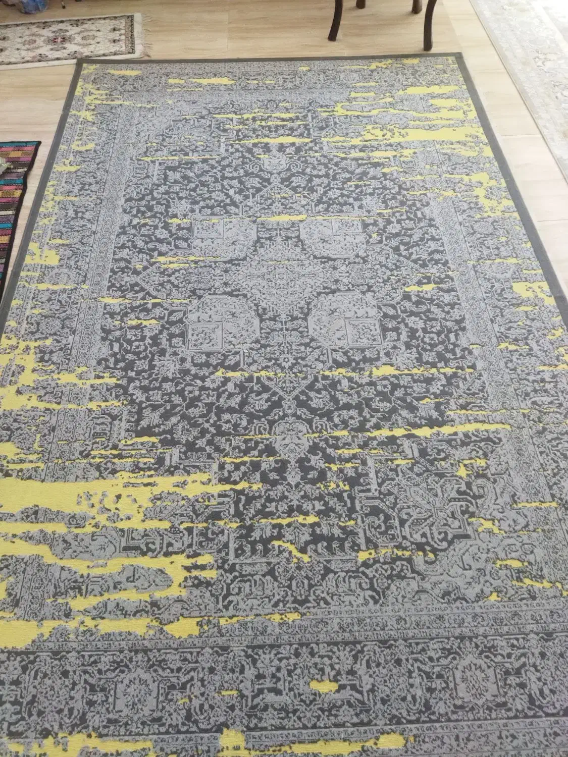 فرش هشت ضلعی پادری|پادری|کرمانشاه, |دیوار