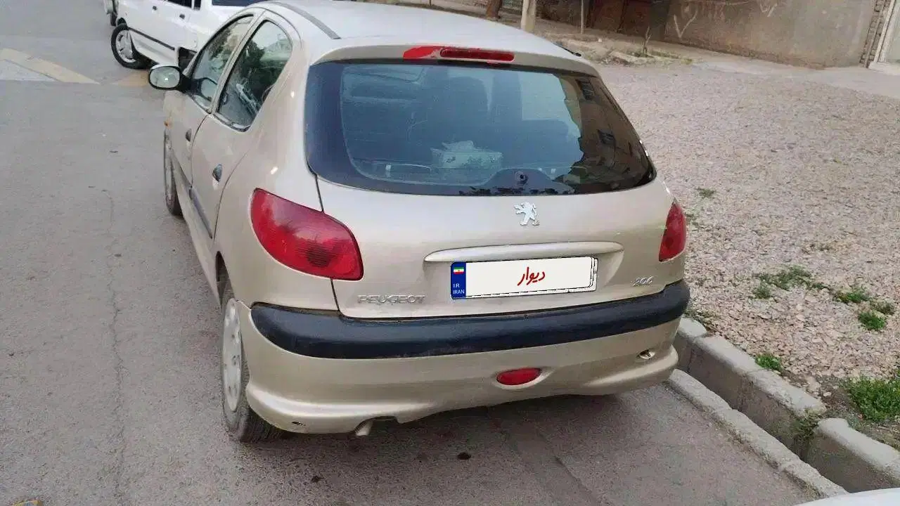 206 تیپ ۲|خودرو سواری و وانت|زاهدان, |دیوار