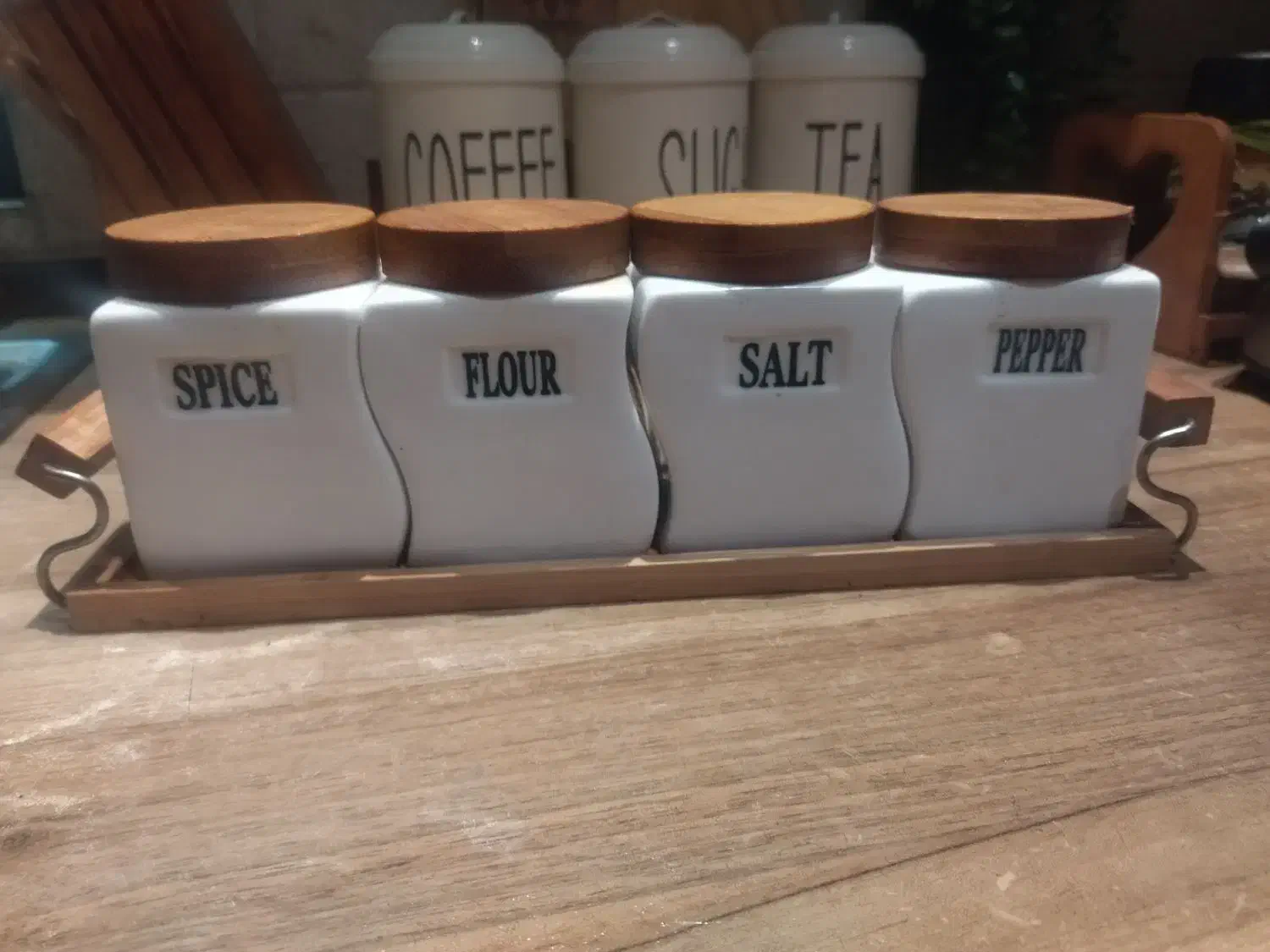 جا ادویه چینی و بامبو|ظروف سرو و پذیرایی|رشت, لاکانی|دیوار