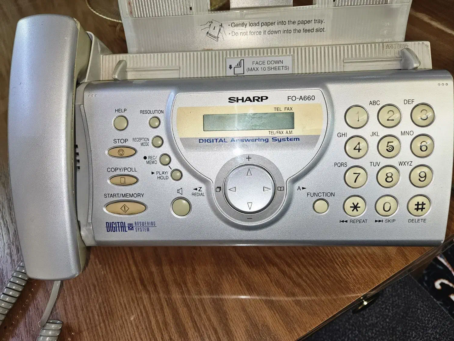 دستگاه تلفن فکس شارپ اصل ژاپن|پرینتر، اسکنر، کپی، فکس|همدان, |دیوار