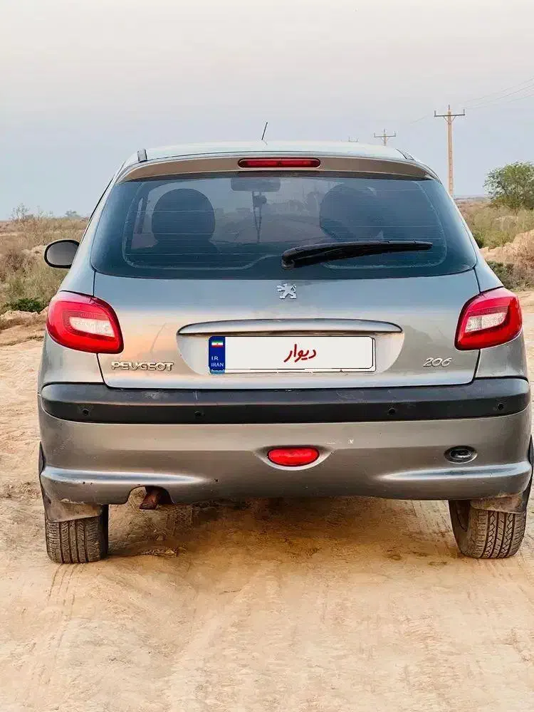 پژو 206 تیپ 3|خودرو سواری و وانت|اهواز, امانیه|دیوار