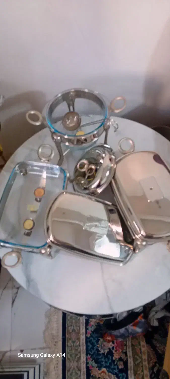 سلام ظرف پذیرای سوفله خوری نونو ب فرش‌ میرسد|ظروف سرو و پذیرایی|رباط‌کریم, شترخوار|دیوار