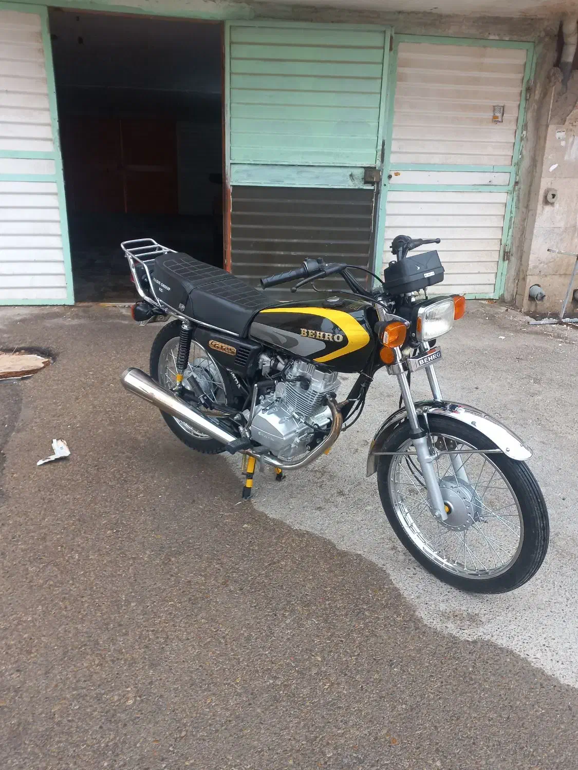 موتور بهرو ۴۰۳مدارک کامل درحد صفر فابریک فروش فوری|موتورسیکلت|بندر ماهشهر, |دیوار