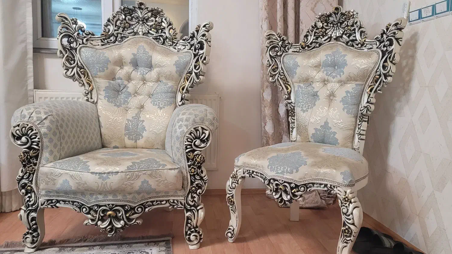 مبل سلطنتی ۹ نفره|مبلمان خانگی و میز عسلی|اردبیل, |دیوار