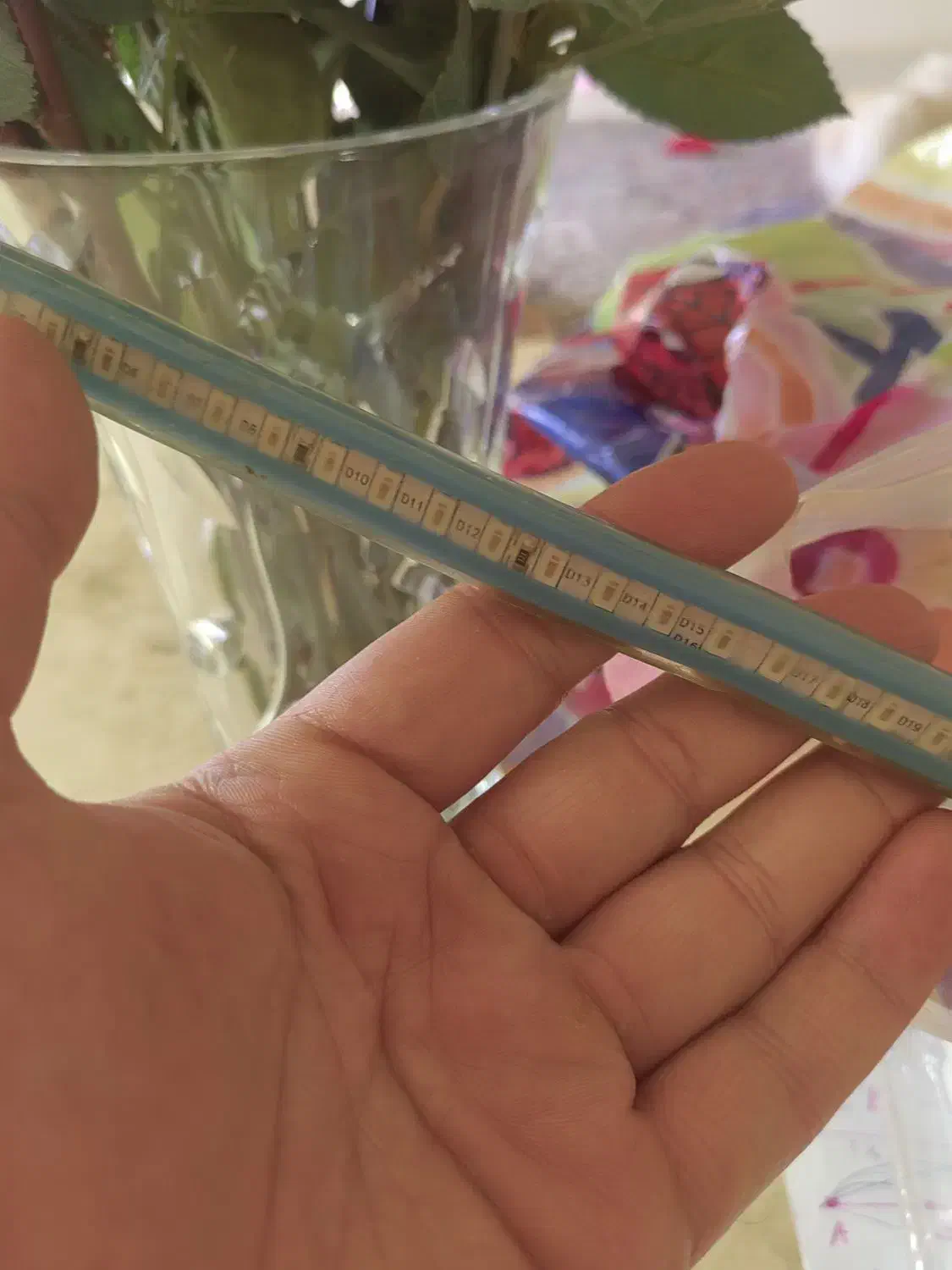 ریسه شلنگی نور مخفی رنگ  ابی|ریسه و چراغ تزئینی|کرمانشاه, |دیوار