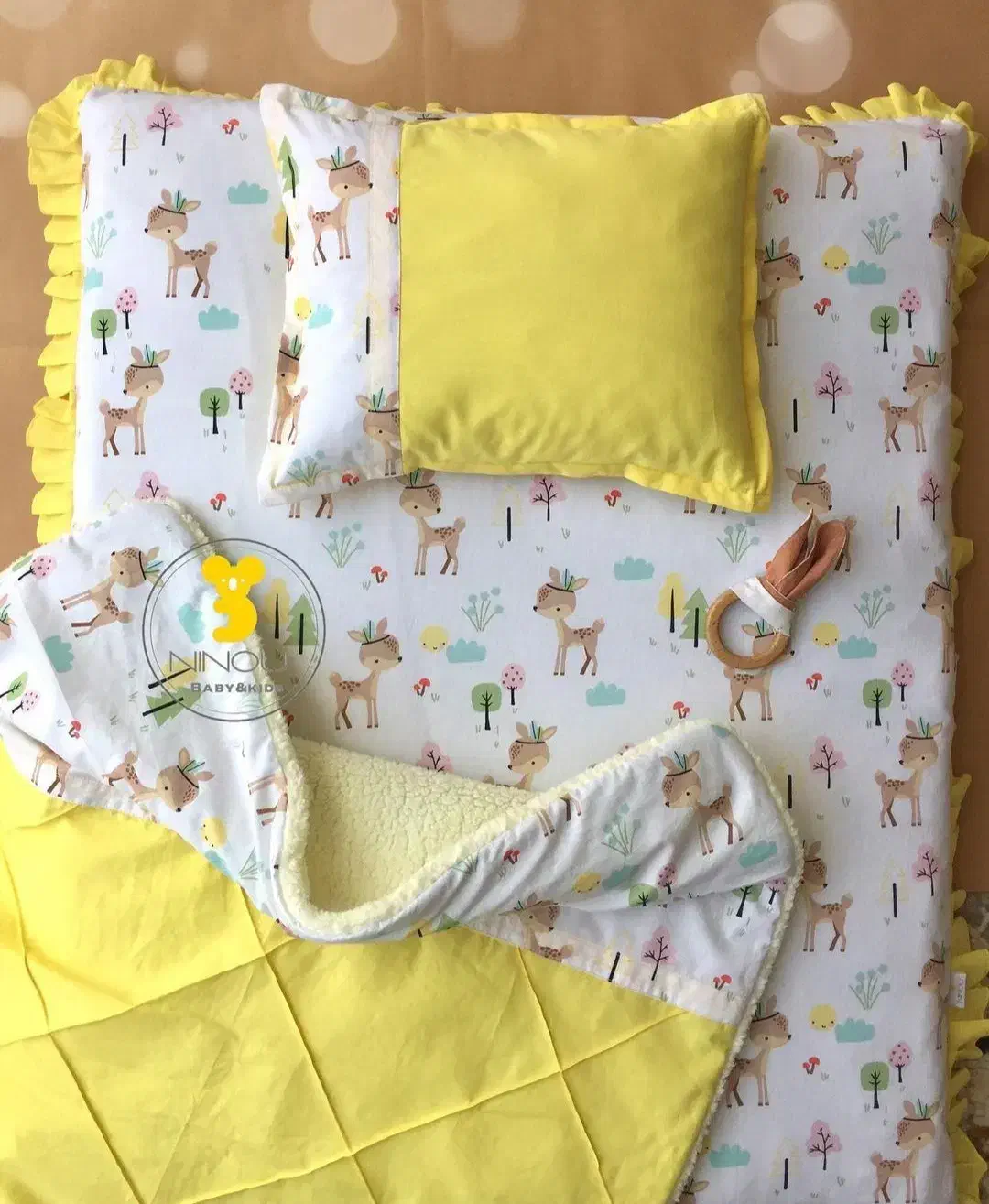 سرویس خواب کودک|رختخواب، بالش، پتو|گناباد, |دیوار