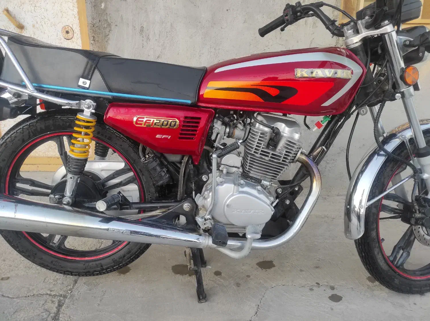 موتور سیکلت 200کویر در حد خشک|موتورسیکلت|قصرقند, |دیوار