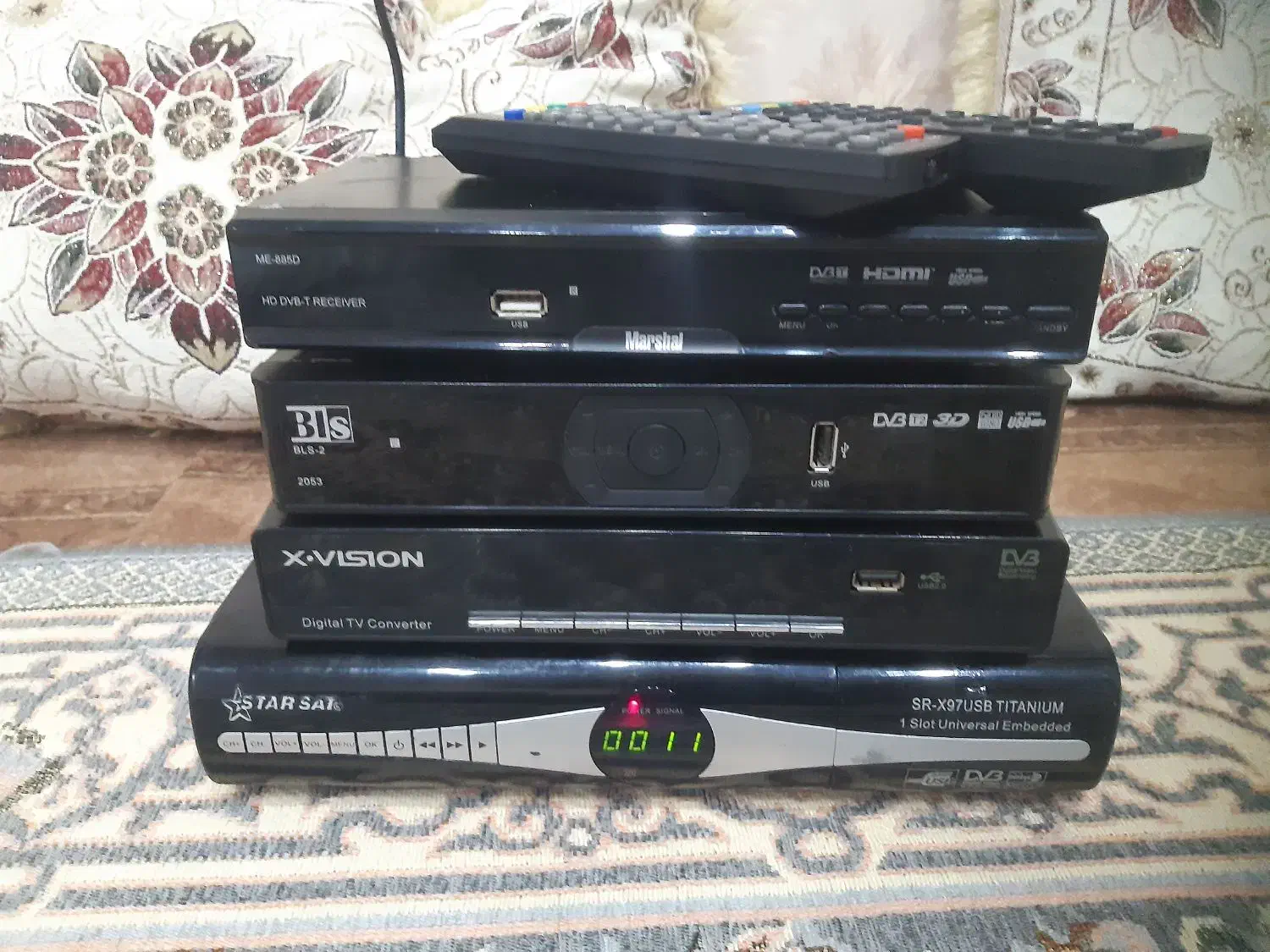 گیرنده دیجیتال|صوتی و تصویری|اهواز, فتح|دیوار