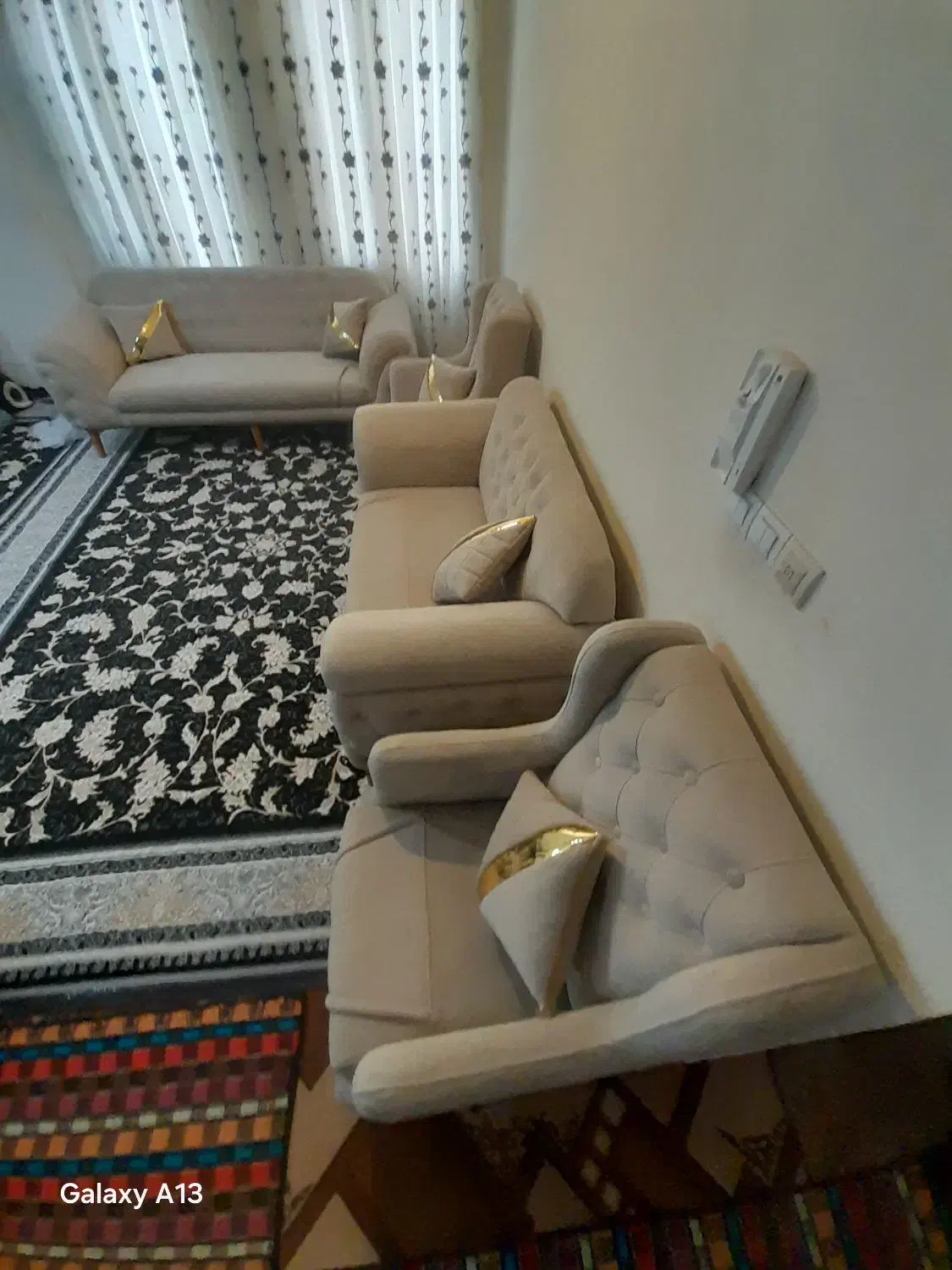 فروش مبل هفت نفری نو نو  دو روز هست که خریدمش.|مبلمان خانگی و میز عسلی|یاسوج, |دیوار