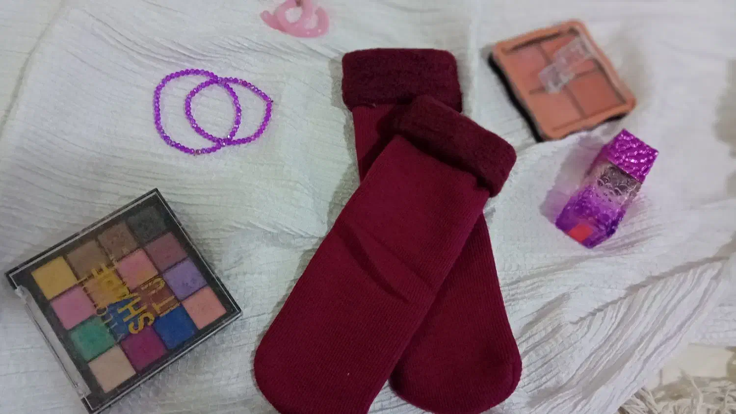 جوراب خارجی پر طاووس|لباس|سمنان, |دیوار