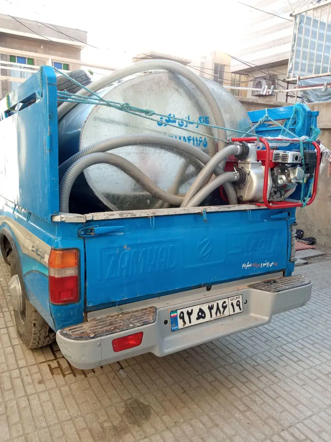 تانکر آب نیسان آبرسانی سیار آب تمیز و زلال|خدمات حمل و نقل|کرمانشاه, |دیوار