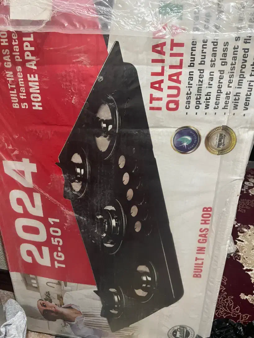 گاز صفحه ای و هود لمسی|اجاق گاز و لوازم برقی پختوپز|شاهینشهر, اقبال لاهوری|دیوار