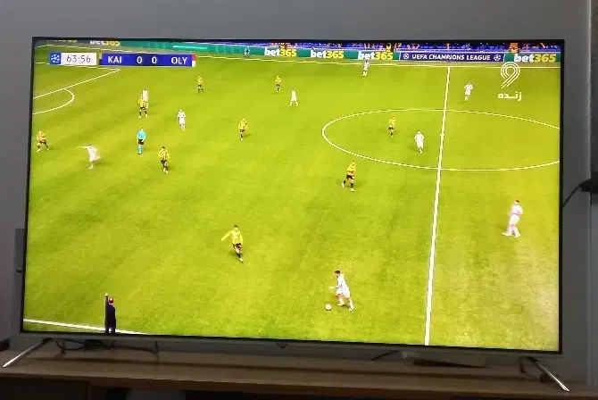 تلویزیون آیوا ۶۵ اینچ|تلویزیون و پروژکتور|قم, تعویض پلاک|دیوار