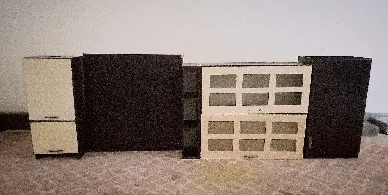 کابینت آشپزخانه|جاکفشی، کمد، دراور|پارس‌آباد, |دیوار