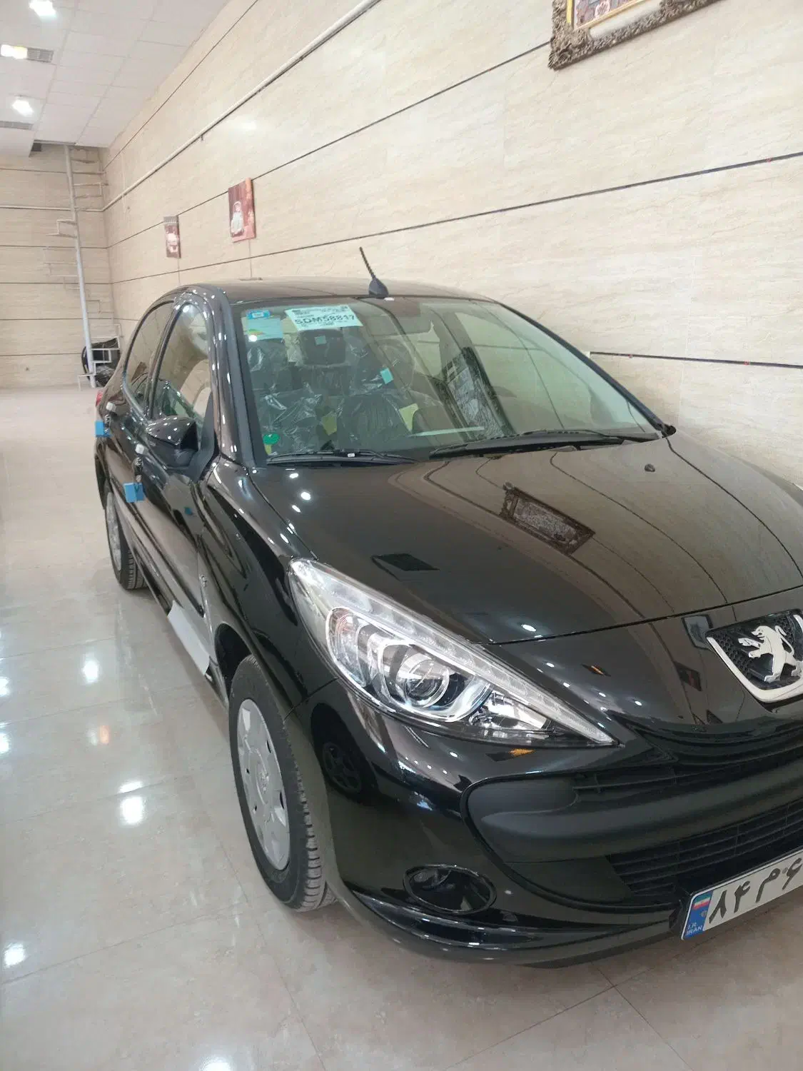 206sdمشکی مدل ۹۶|خودرو سواری و وانت|سیرجان, |دیوار